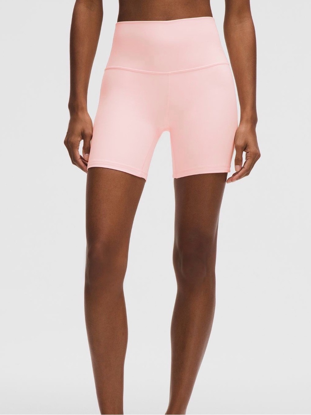 Lululemon Pink Organiza NWT High-Waist Pink Women’s Athletic Bike Shorts Size 8